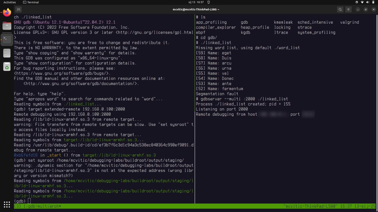 remote debugging setup overview